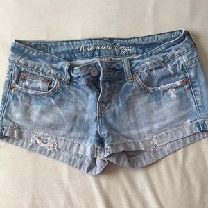 American eagle jean shorts